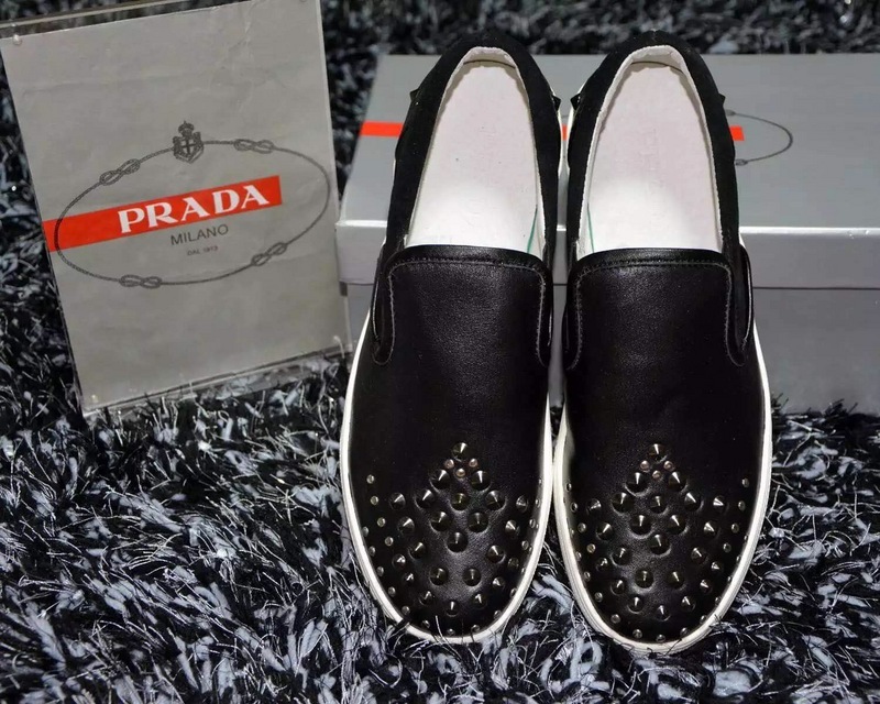 Giày lười nam Prada006