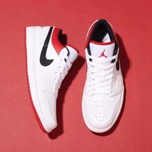 Giày Nike Air Jordan 1 Low White Univeristy Red 553558-118