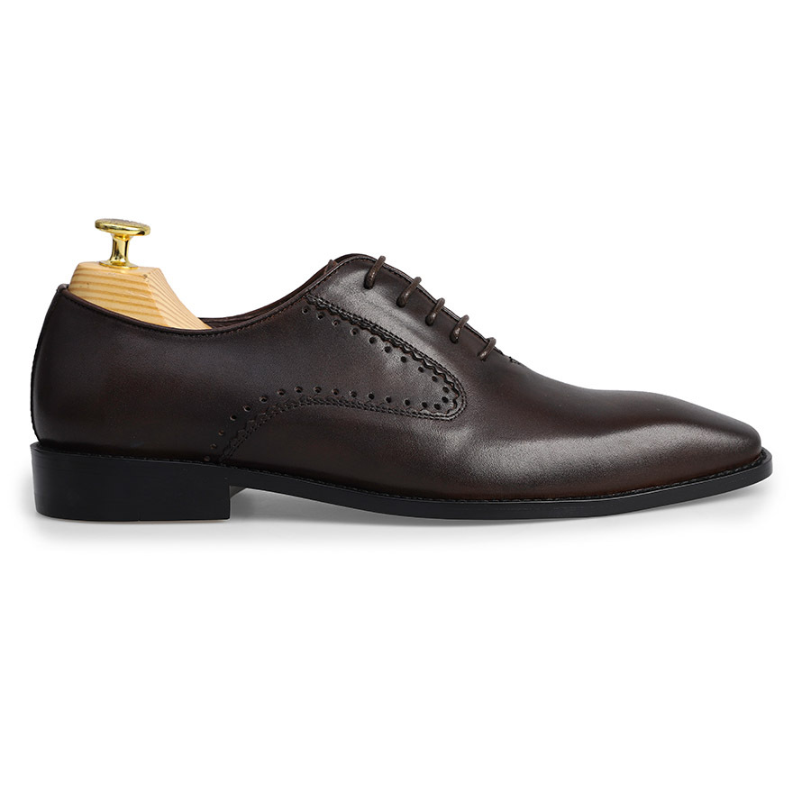 Giày Oxford nam Quarter Brogue GNLA82.3-CF