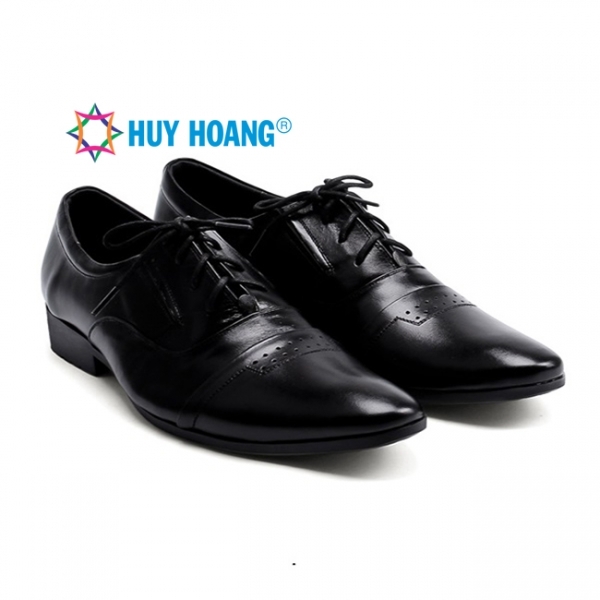 Giày tây nam Huy Hoàng màu đen - HH7103