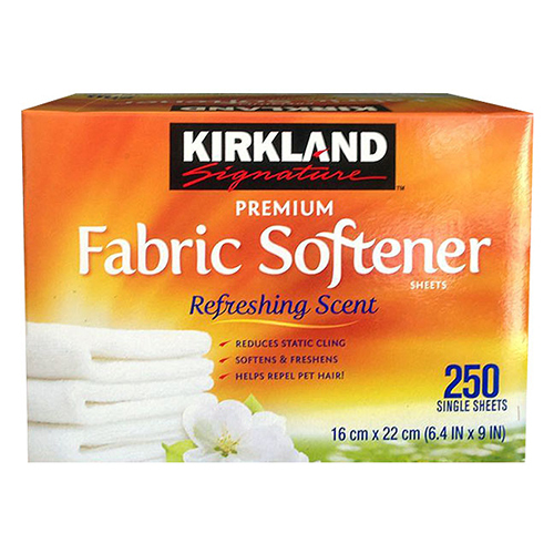 Giấy thơm quần áo Kirkland Fabric Softener - 250 tờ