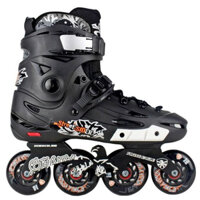 Giày trượt patin F5 màu đen trắng