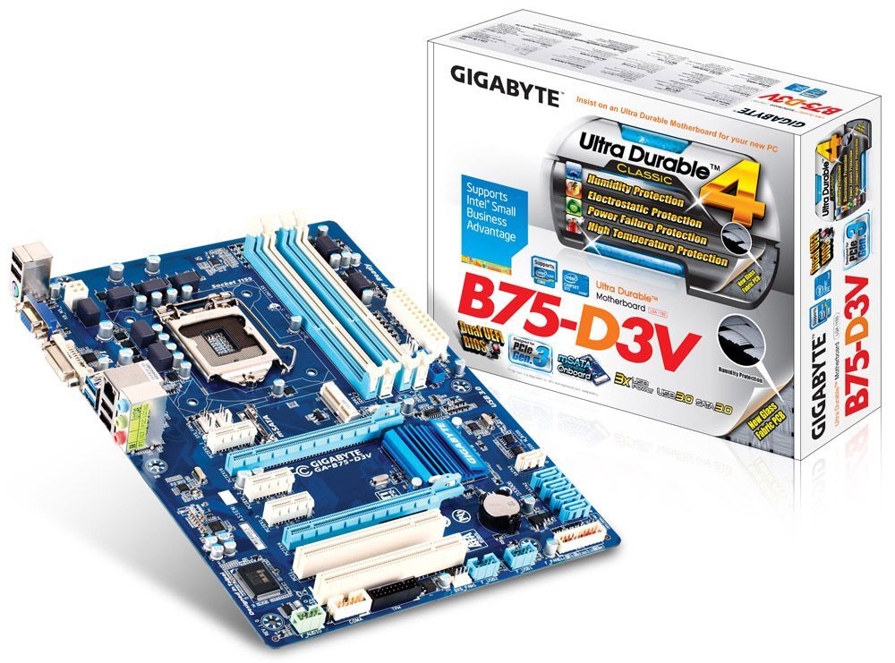Bo mạch chủ - Mainboard Gigabyte GA-B75-D3V (rev. 1.0)