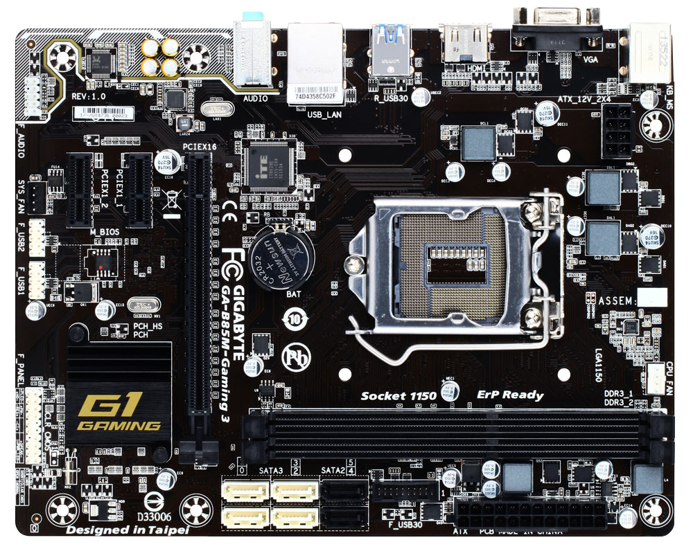 GIGABYTE™ GA B85M-Gaming 3