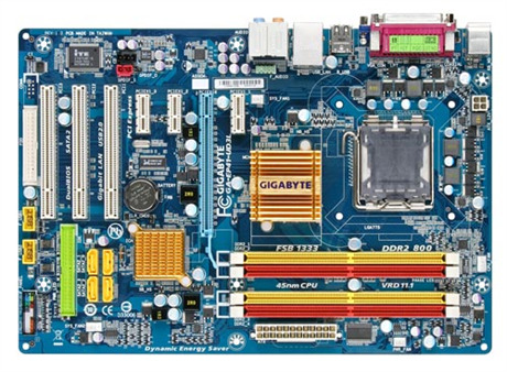 Bo mạch chủ - Mainboard Gigabyte GA-EP41T-UD3L (rev. 1.0) - Socket 775, Intel G41/ICH7, 4  x DIMM, Max 8GB, DDR3