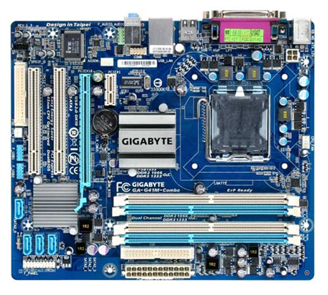 Bo mạch chủ - Mainboard Gigabyte GA-G41M-Combo (rev. 1.3) - Socket 775, Intel G41/ ICH7