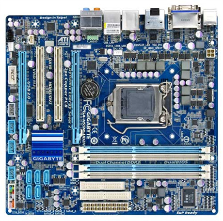 Bo mạch chủ - Mainboard Gigabyte GA-H55M-UD2H (rev. 1.0) - Socket 1156, Intel H55, 4 x DIMM, Max 16GB, DDR3