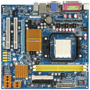 Bo mạch chủ - Mainboard Gigabyte GA-MA74GM-S2H - Socket AM2, AMD 740G/SB710, 2 x DIMM, Max 8GB, DDR2