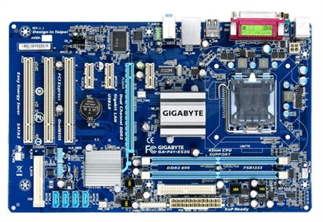 Bo mạch chủ - Mainboard Gigabyte GA-P41-ES3G - Socket 775, Intel G41/ICH7, 2 x DIMM, Max 8GB, DDR2