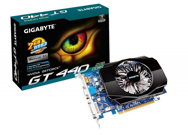 Card đồ họa (VGA Card) Gigabyte GV-N440 - NVIDIA GeForce GT440, 2 GB, GDDR3, 128 bit, PCI Express 2.0
