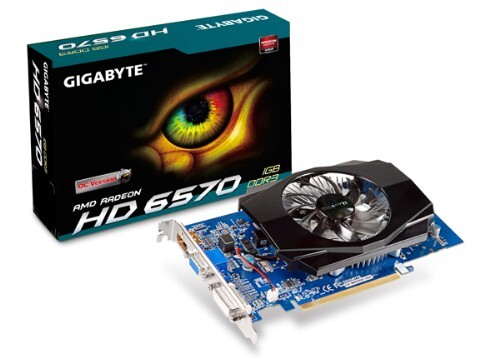 Card đồ họa (VGA Card) Gigabyte GV-R657OC-1GI - AMD Radeon HD6570, GDDR3 1GB, 128 bit, PCI-E 2.1