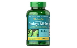 Thuốc bổ não Ginkgo Biloba 120 mg Puritan's Pride 200 viên