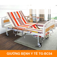 Giường bệnh đa năng điều khiển bằng 4 tay quay TG-BC04