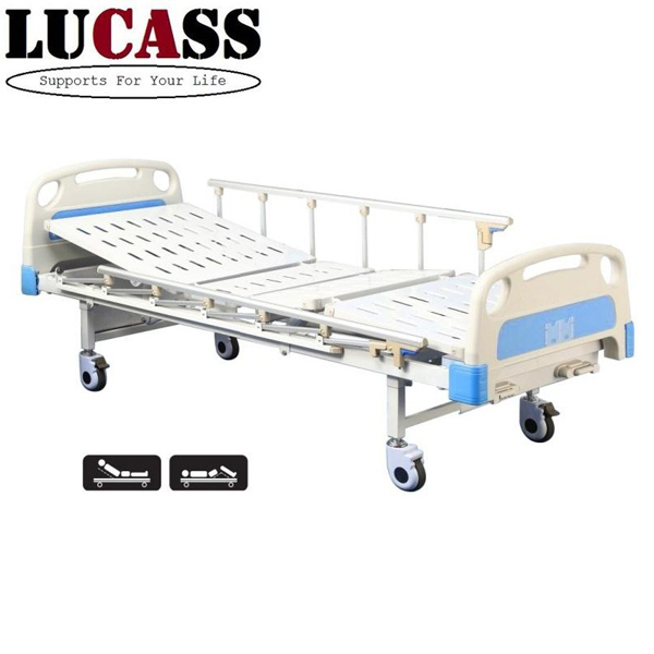 Giường bệnh nhân 2 tay quay Lucass GB-9E