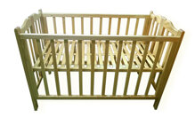 Giường cũi em bé kiểu gấp VINANOI VNGC-G201