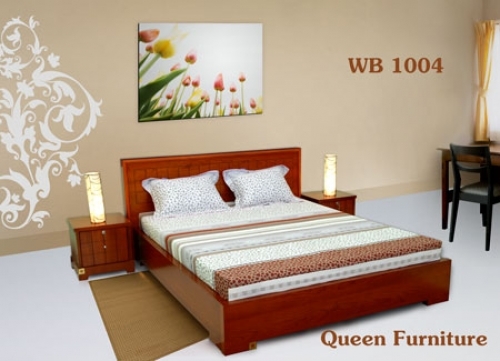 Giường Gỗ Vạn Thành QFWB 1004