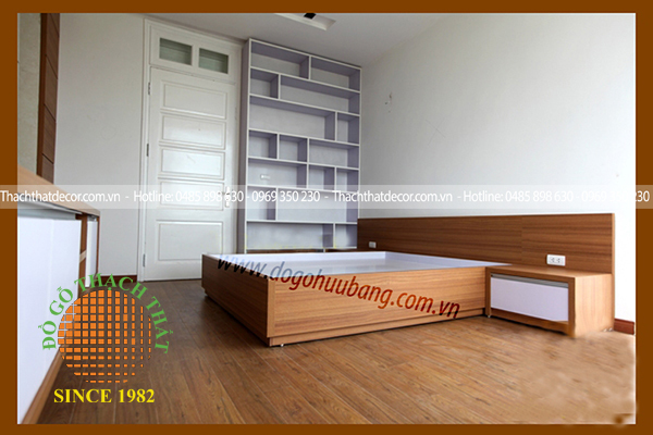 Giường ngủ gỗ melamin EPN-224
