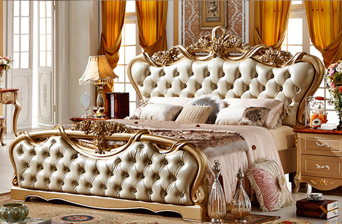 Giường ngủ phong cách cổ điển pháp Romantic SCS0312