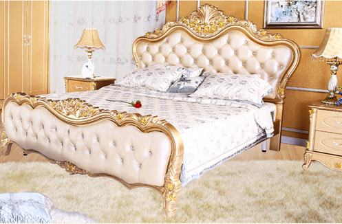 Giường ngủ phong cách pháp Romantic SCS319