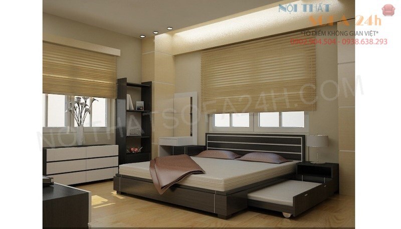 Giường ngủ sofa nhập khẩu malaysia GN043
