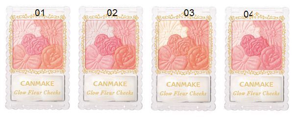 Phấn má hồng Canmake Glow Fleur Cheeks