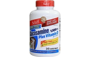 Glucosamine plus Vitamin D Schiff 340 viên