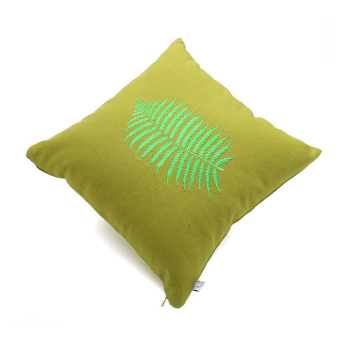 Gối trang trí sofa Soft Decor 40 Green Fern 40x40x15cm