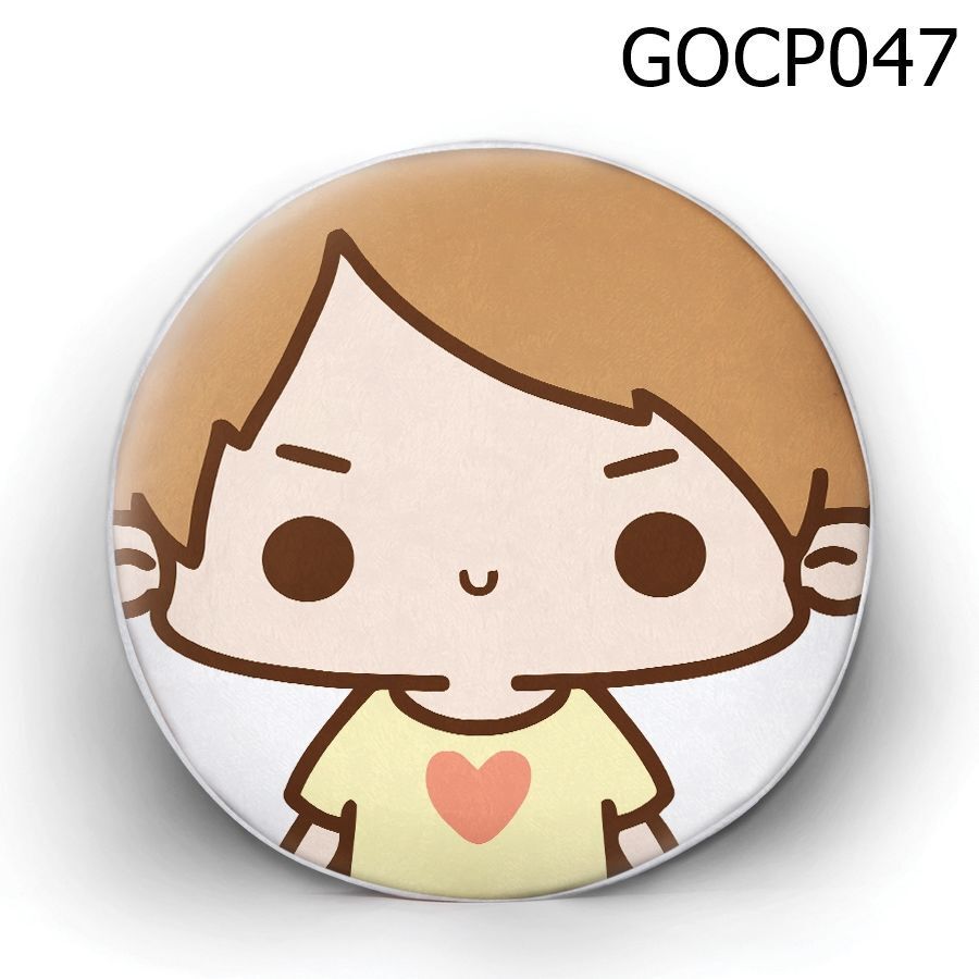 Gối tròn cậu bé áo vàng - GOCP047