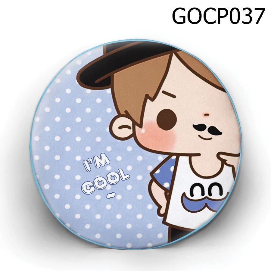 Gối tròn Cậu bé I'm cool - GOCP037