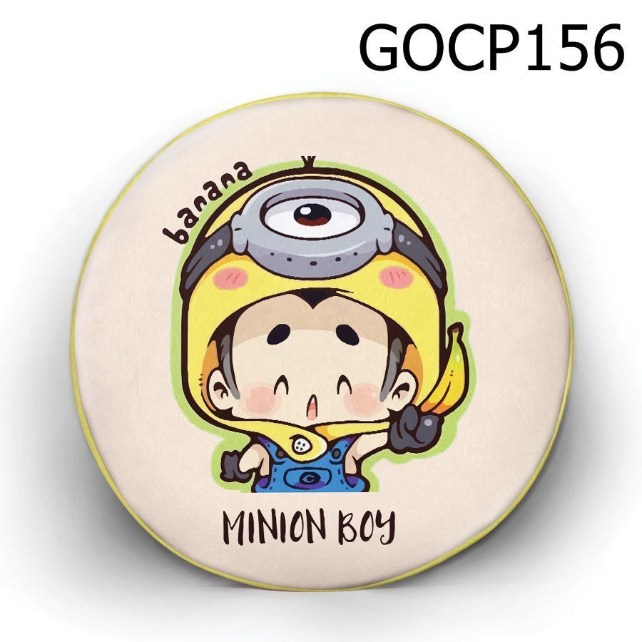 Gối tròn Cậu bé minions - GOCP156