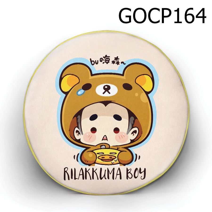 Gối tròn Cậu bé Rilakkuma - GOCP164