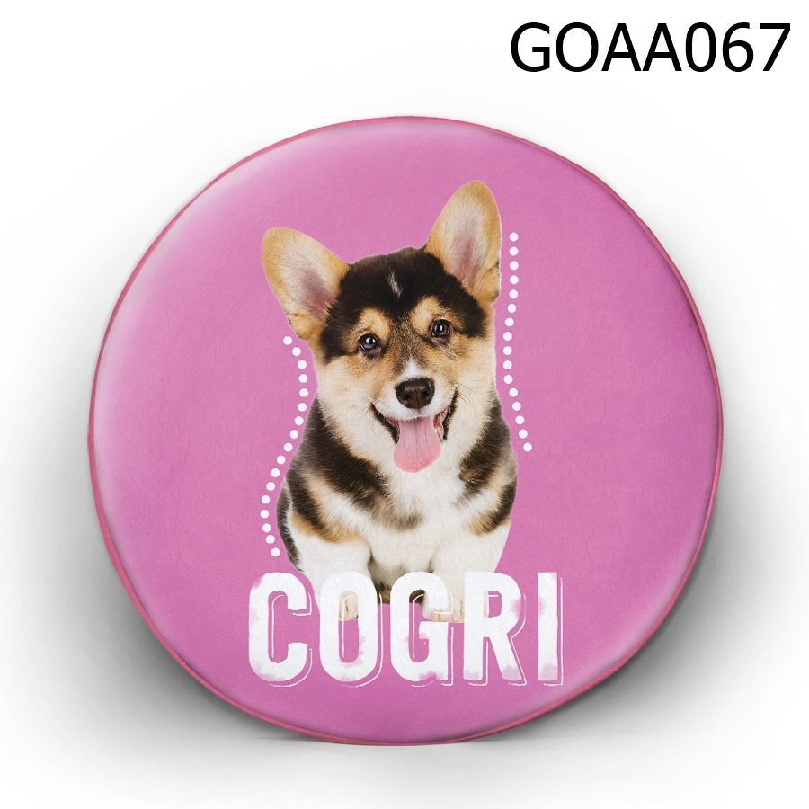 Gối tròn Chó Cogri - GOAA067