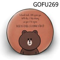 Gối tròn thật kì diệu là mình vẫn ế - GOFU269