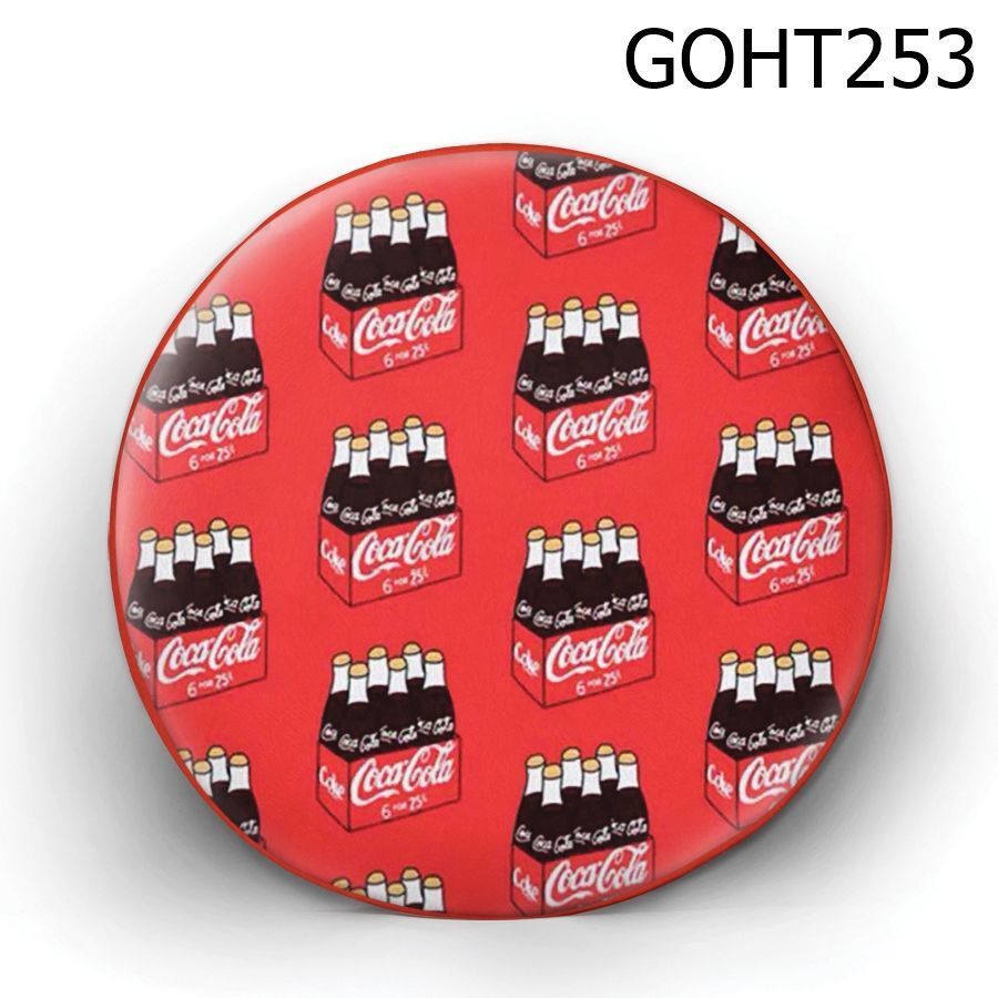 Gối tròn thùng nước coca - GOHT253