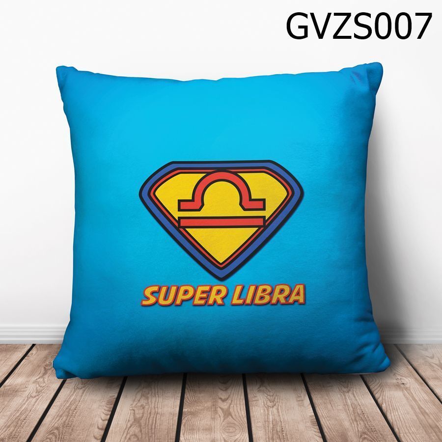 Gối vuông Cung thiên bình Superman - GVZS007