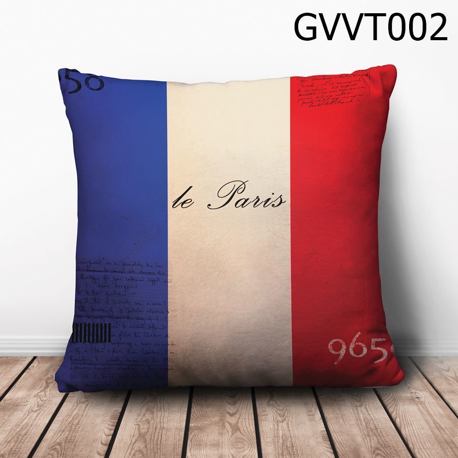 Gối vuông Le Paris - GVVT002