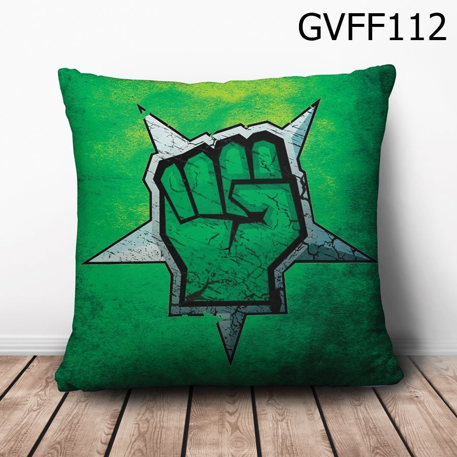 Gối vuông Logo Hulk - GVFF112