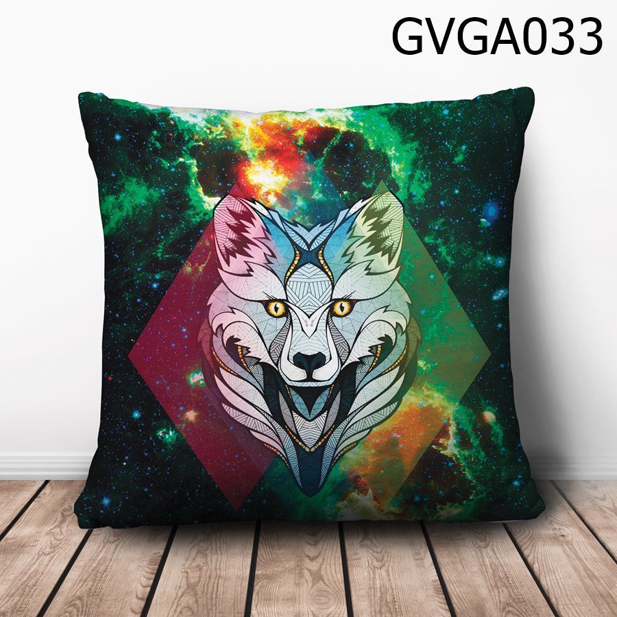 Gối vuông Sói galaxy - GVGA033