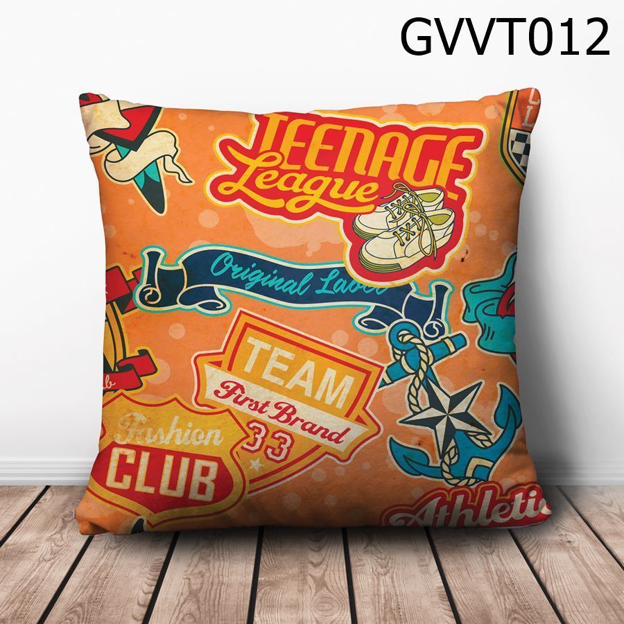 Gối vuông Teenage League - GVVT012
