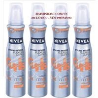 Gôm xịt tóc giữ nếp Nivea Flexible Curls (Đức) 150ml