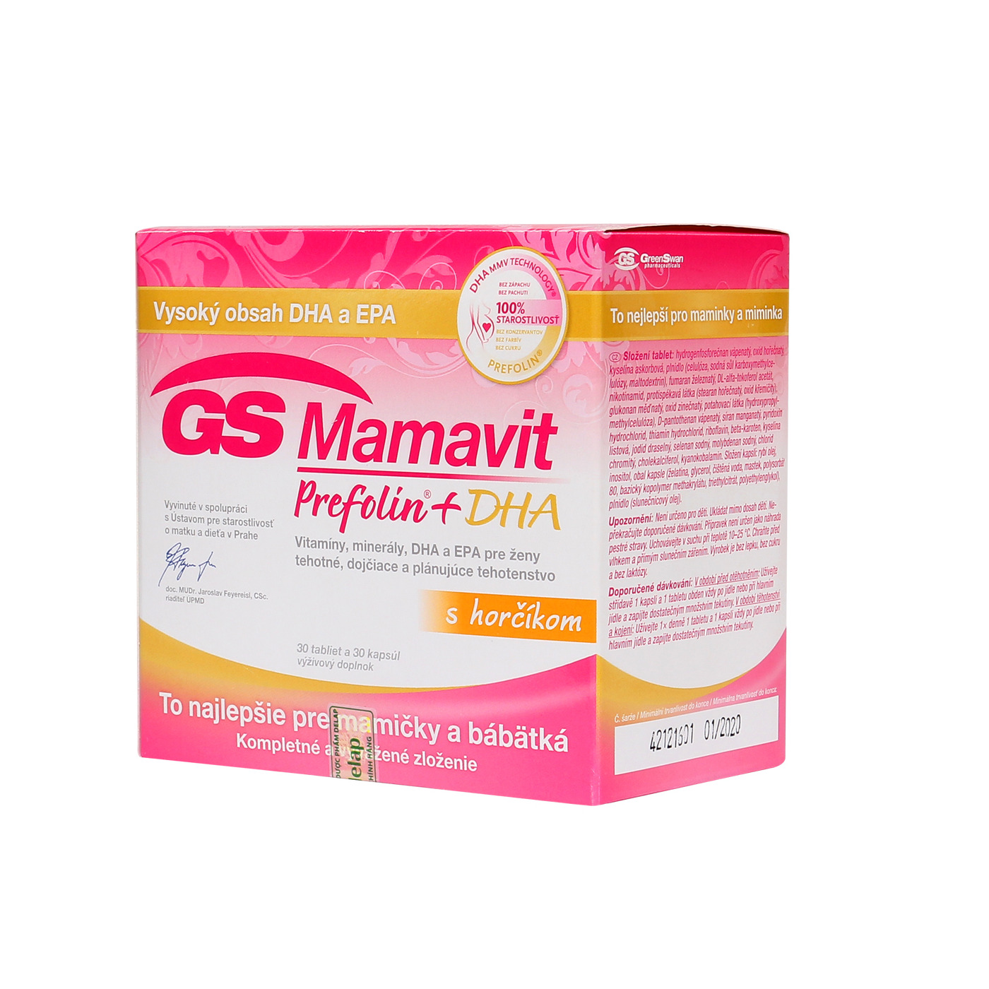 Gs mamavit - bổ sung vitamin, dha cho mẹ bầu