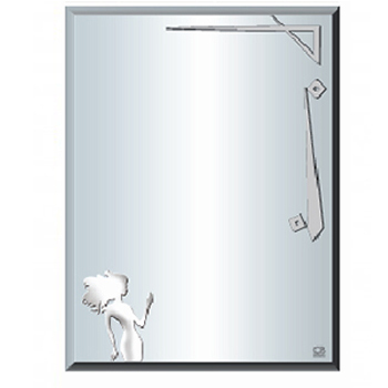 Gương phòng tắm QB – Q502 (45×60)