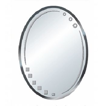 Gương soi phòng tắm cao cấp bạc ròng QB Q510 (50×70)