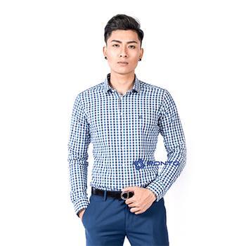 Áo sơ mi công sở nam Fonto Menswear SM027 