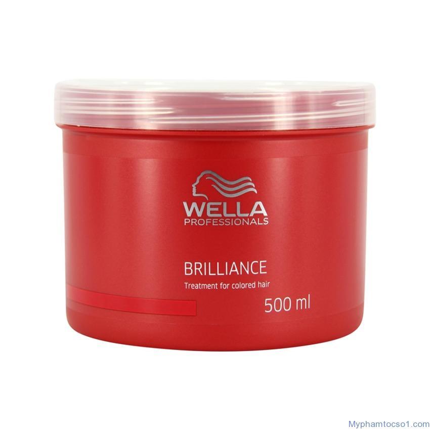 Hấp dầu dành cho tóc nhuộm Wella Professionals Brilliance - 500ml