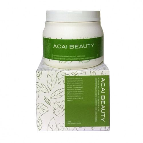 Hấp dầu phục hồi tóc hư tổn siêu mượt Collagen Acai Beauty - 500ml