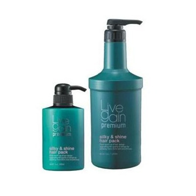 Hấp dầu siêu mượt nước hoa Silky & Shine Hair Pack Livegain - 450ml