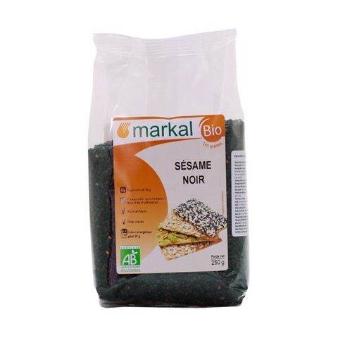 Hạt mè đen hữu cơ Markal gói 250g