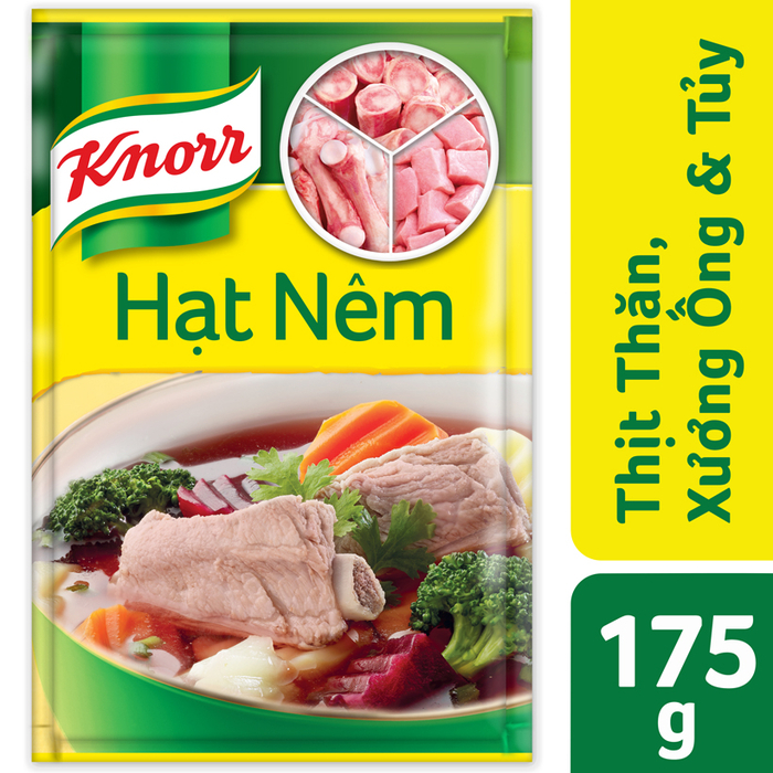 Hạt nêm Knorr Thịt Thăn Xương Ống & Tủy 175g