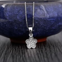 Bộ trang sức bạc Flower 5 petals